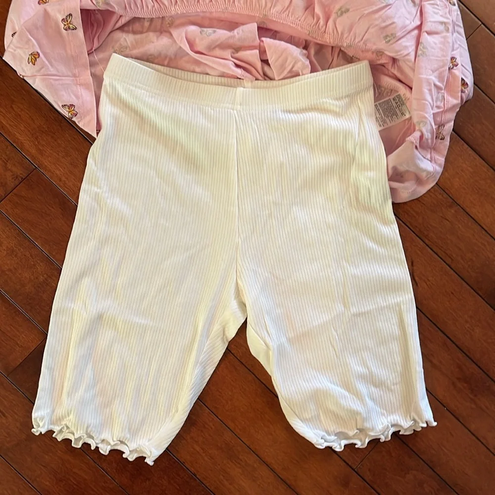 OLD NAVY SWING DRESS & BIKER SHORTS